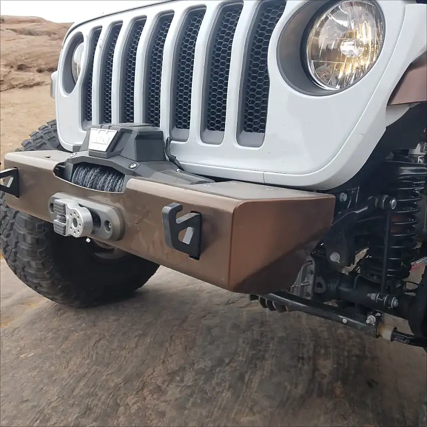 Nemesis Industries Helix Stubby Front Bumper 20-23 Jeep Wrangler JL / Gladiator JT