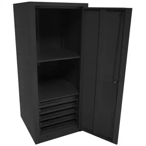 22 Inch Rs Pro Full Height Side Locker, Black