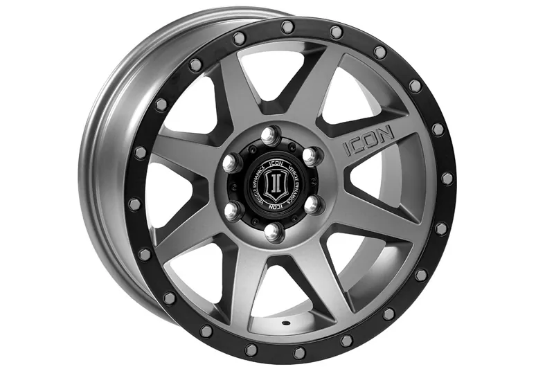 2004-2026 Ford F150 ICON Rebound 17x8.5 Wheel Titanium | 1817856350TT