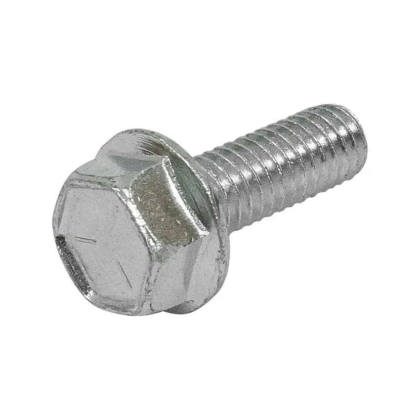 5/16" - 18 x .875" Flange Bolt ,1/2" Head With Built In Washer. Cutlass Rear Axle Cover Bolt
