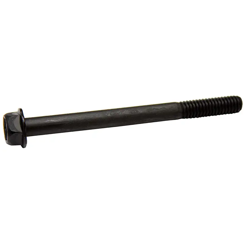 5/16" - 18 x 3 3/4" Bolt. GM Rochester Carb.Carb Bolt Front of Carb to Intake Bolt. Finish: Black Phosphate & Oil.