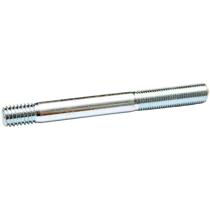 3/8" - 16 x 1/2" x 3.34" Long. 3/8 x 24 x 1.250" Fine Thread. Pontiac Timing Cover Stud to Engine Block. Finish: Silver/ Zinc.