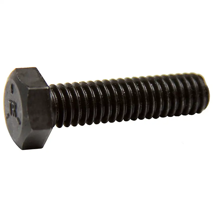 TR 5/16" - 18 x 1 1/4" Bolt, 1/2" Head. Finish: Black Phosphate & Oil.