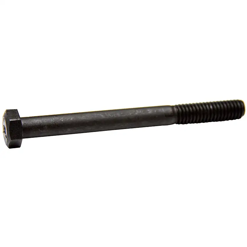TR 5/16"- 18 x 3 1/2" Bolt, 1/2" Head. Finish: Black phosphate & oil