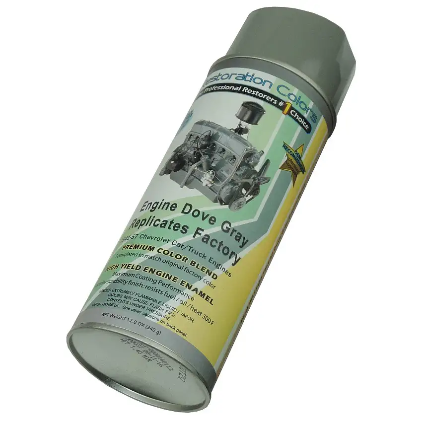 1941-57 Chevrolet Car & Truck Dove Gray Engine Spray Paint 1pc