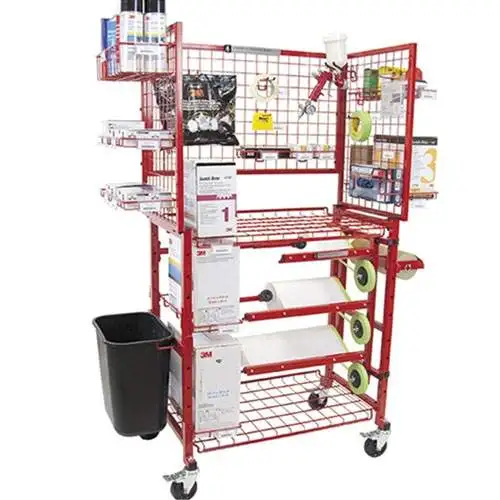 Innovative Paint Prep Cart With Masker