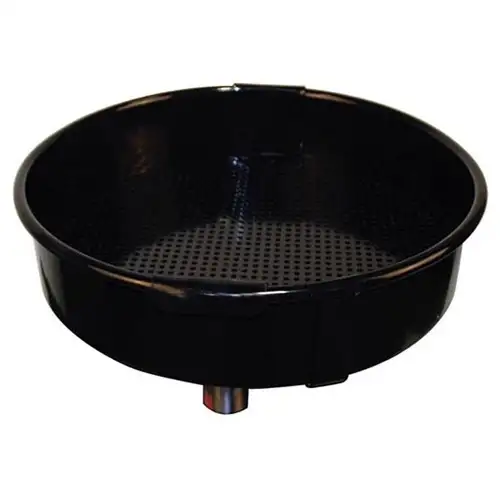 16 Inch Centered Steel Funnel With Screen