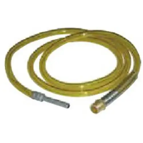 8 Foot Replacement Hose With Nickel Plated Fittings