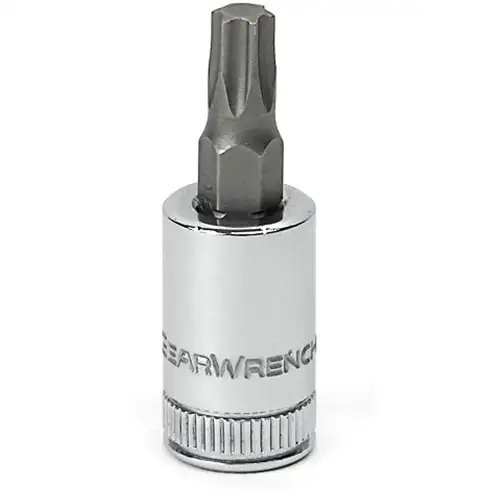 1/4 Inch Drive Torx Press Fit Bit Socket, T-25