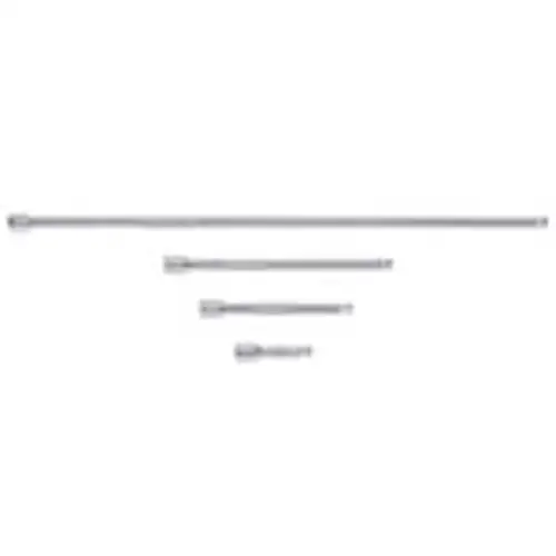 Extension Set, Wobble, 1/4 Drive, 4 Piece