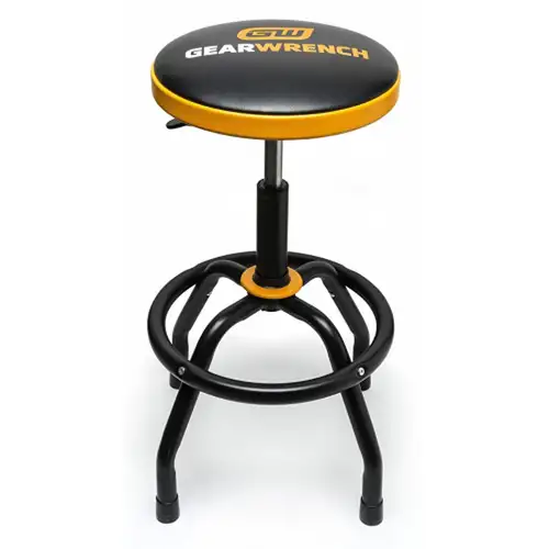 Adjustable Height Swivel Shop Stool