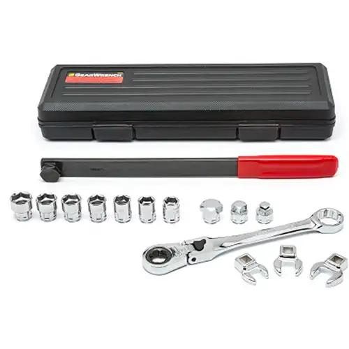 Serpentine Belt Tool With Ratcheting Wrench Set