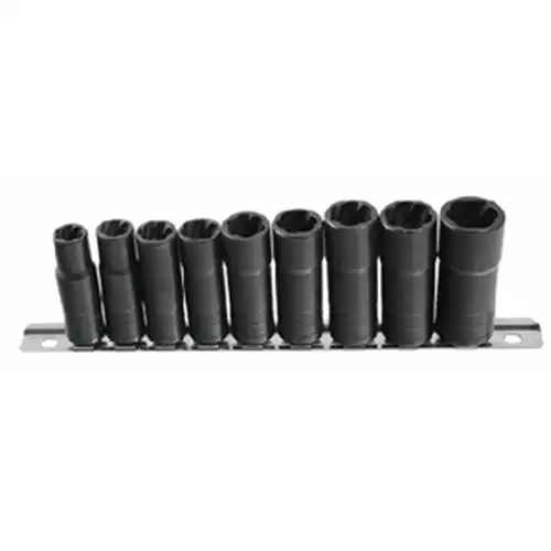 Nine Piece Twist Socket Set