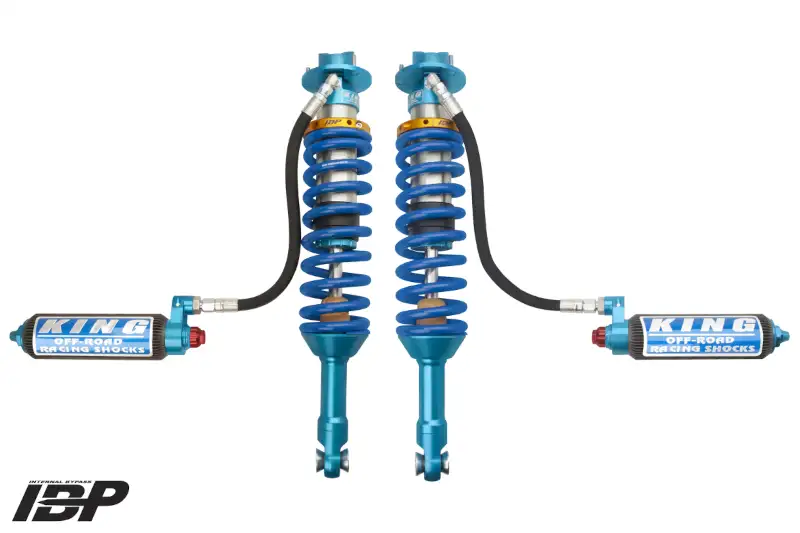 2017-2024 Ford Raptor King 3.0 IFB Adjustable Finned Remote Reservoir Front Coilovers | 30001-403