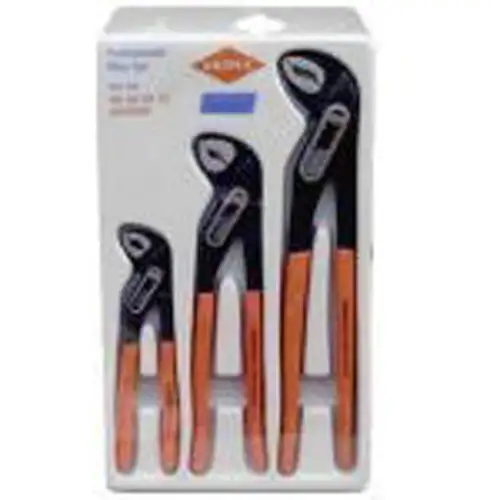 Alligator Pliers 3 Pc Set In Tray - 7, 10, 12 Inch