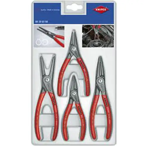 4 Piece Precision Circlip Pliers Set