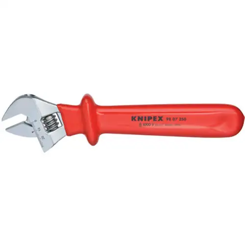 10 1/4 Inch 1000 Volt Insulated Adjustable Wrench