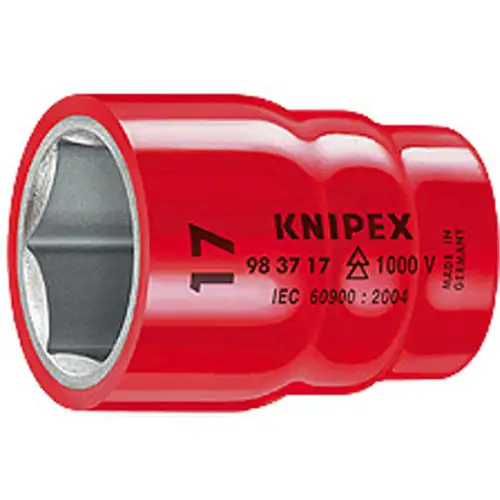 Insulated Socket, 1/2 Drive, 1/2 Inch