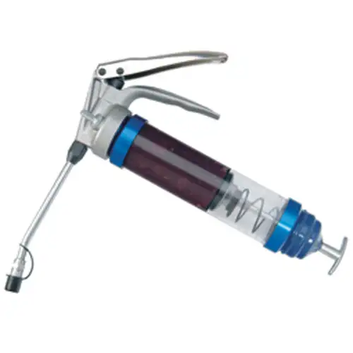 Heavy-Duty Grease Pistol With Clear Tube