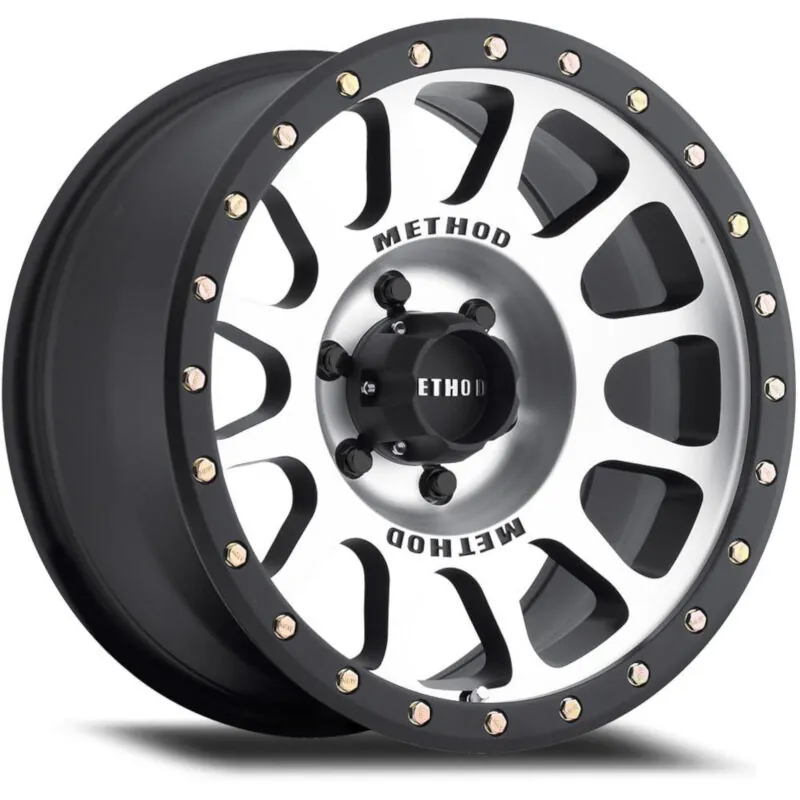2005-2026 Ford F250 & F350 Method 17x8.5 inch 305 NV Wheel (Matte Black Machined) 0 Offset | MR30578587300