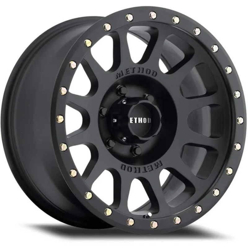 2005-2026 Ford F250 & F350 Method 17x8.5 inch 305 NV Wheel (Matte Black) 0 Offset | MR30578587500