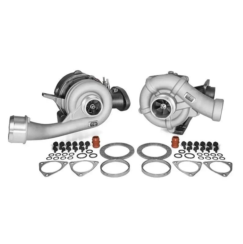PurePower New Replacement High & Low Pressure Turbos 08-10 Ford 6.4L Powerstroke