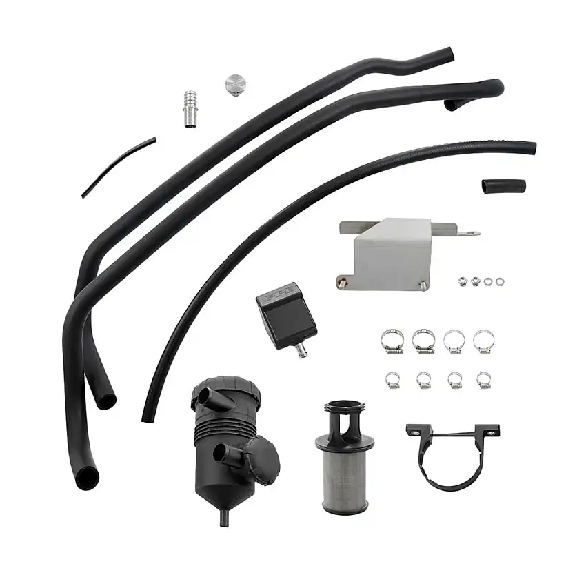 PPE Crankcase Ventilation Oil/Water Separator Catch Can Kit 20-25 GM 1500 3.0L Duramax