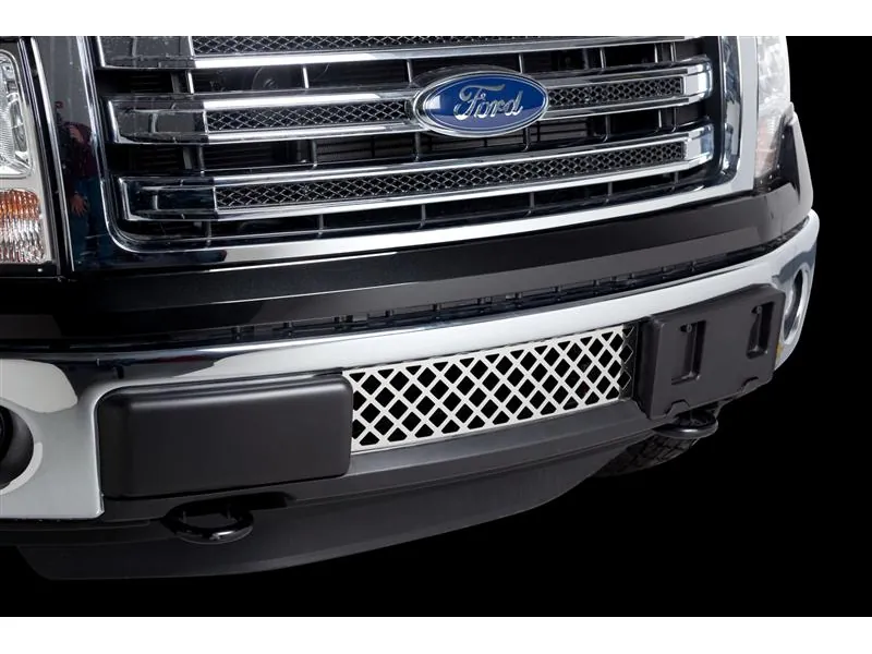 2011-2014 Ford F150 Putco Stainless Steel Diamond Design Lower Grille | 82182