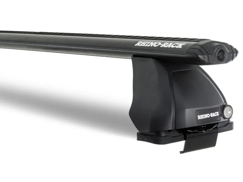2015-2026 Ford F150 SuperCrew & SuperCab Rhino Rack Vortex 2500 2-Bar Roof Rack (Black) | JA8133