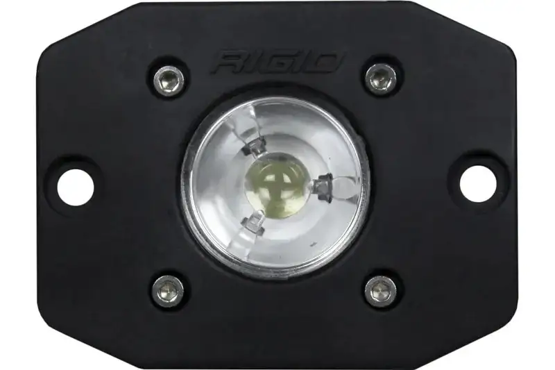 Rigid Industries 2x3 inch Ignite Series Flush Mount White Flood Off-Road LED Light (Black) | 20621