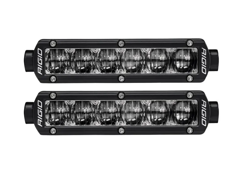 Rigid Industries SAE/DOT 6 inch SR-Series Fog Light Set | 906703