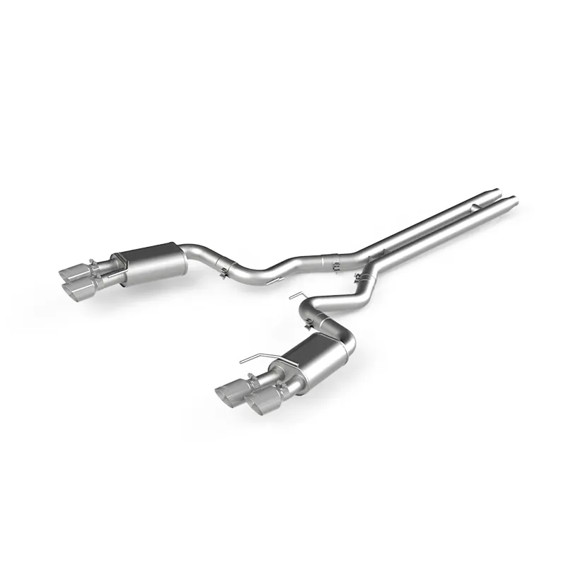 2018-2023 Ford Mustang GT MBRP Installer-Series 3 inch Cat-Back Exhaust System (Aluminized) | S7205AL