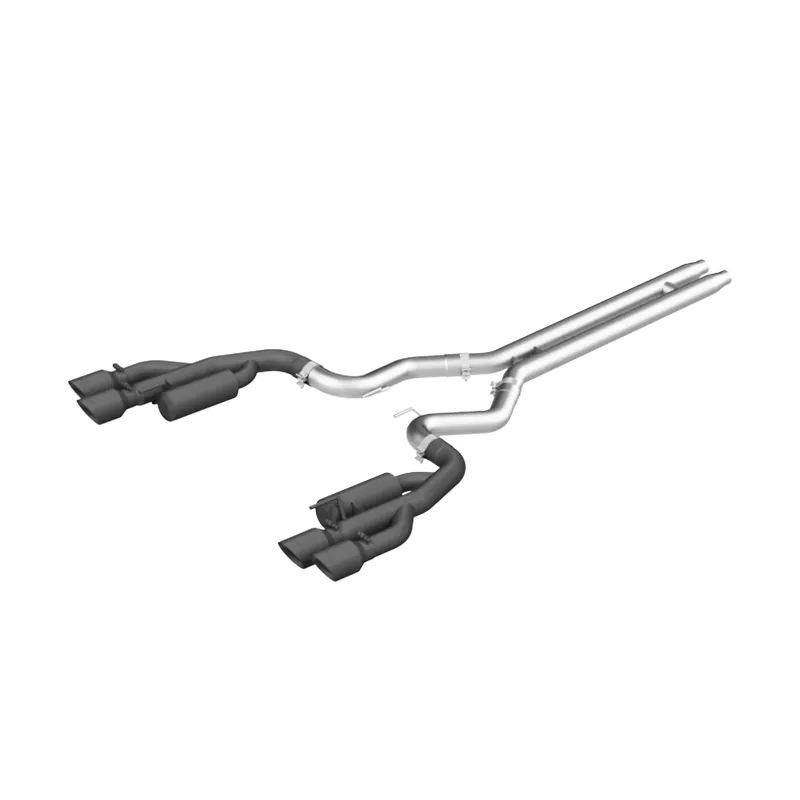 2018-2023 Ford Mustang GT MBRP 3 inch Race-Series Cat-Back Exhaust Kit Black | S7207BLK
