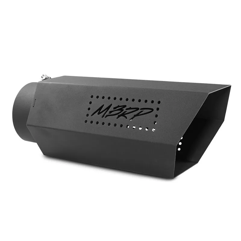 MBRP 5 inch Inlet to 6 inch Outlet Black Hexagon Tip | T5167BLK