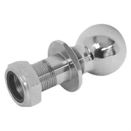 B&W Trailer Hitches Ball-Pintle 2", Plated Trailer Hitch Ball TS10051