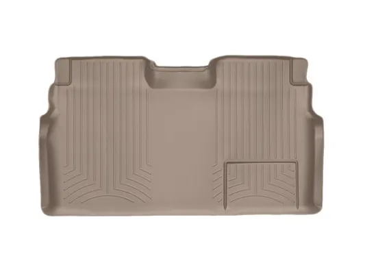 2009-2014 Ford F150 & Ford Raptor SuperCrew WeatherTech Rear DigitalFit Floor Mat (Tan) | 451793