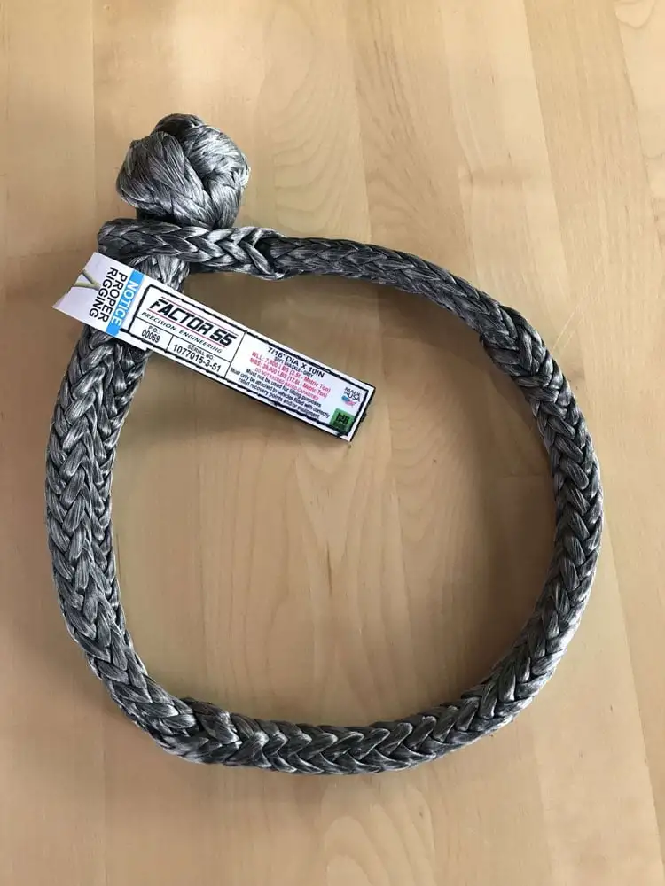 Factor 55 Standard Duty Soft Shackle