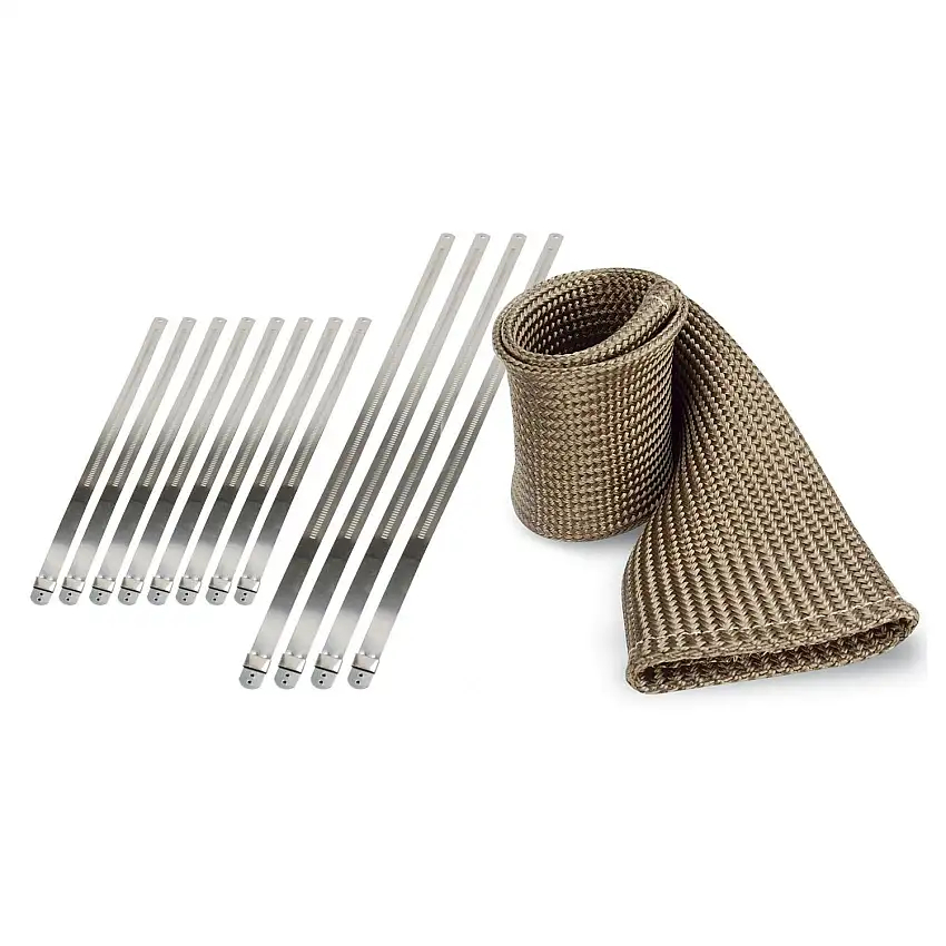 Design Engineering, Inc. 10022 Exhaust Sleeve Kit Titanium Tan 2in x 5ft