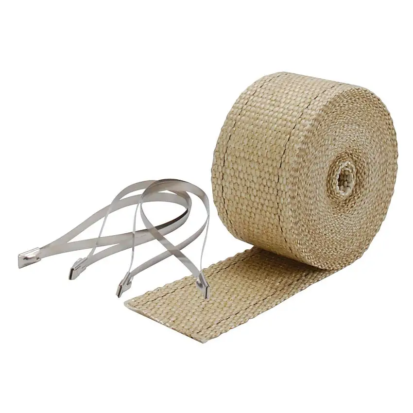 Design Engineering, Inc. 10122 Pipe Wrap Kit Glass Fiber Tan 2in x 25ft