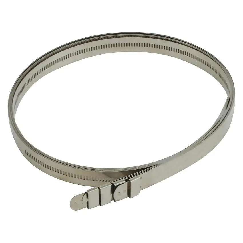 Design Engineering, Inc. 10217 SS Posi Locking Ties .5in x 40in 4pk