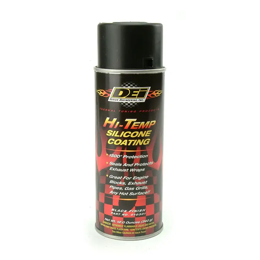 Design Engineering, Inc. 10301 Hi-Temp Silicone Coating Black 12 oz.
