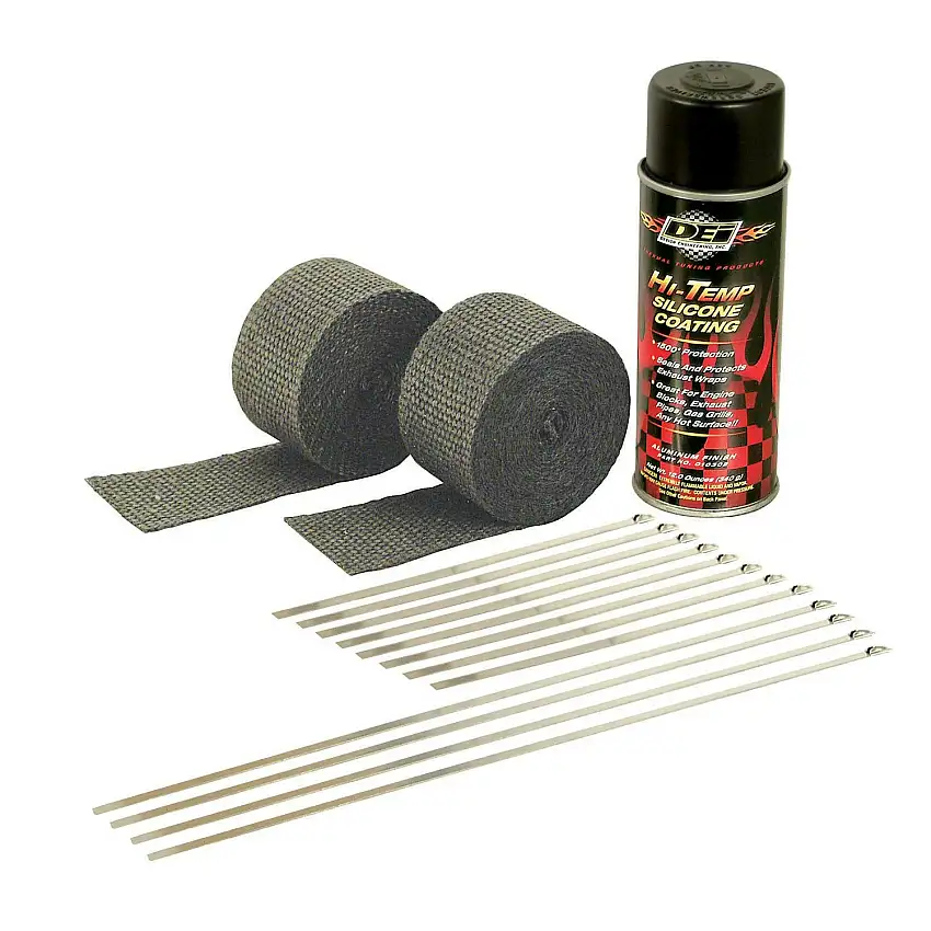 Design Engineering, Inc. 10330 Exhaust Wrap Kit 2" x 15' Black