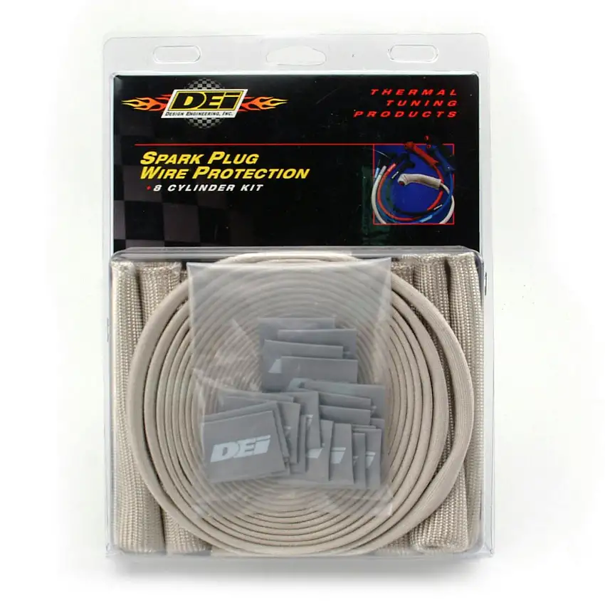 Design Engineering, Inc. 10702 Protect-A-Boot & Wire Kit Silver 8 Cylinder