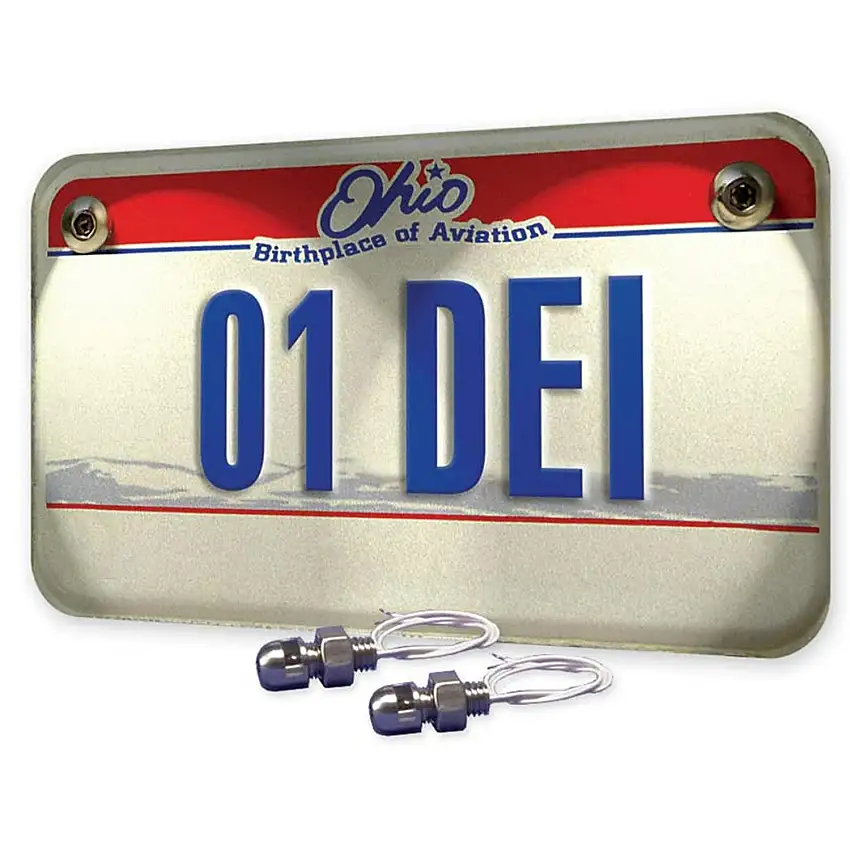 Design Engineering, Inc. 30301 Lite'N Boltz Licenese Kit Satin 4pk