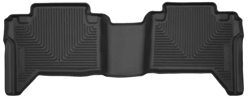 Husky Liners 05-14 Toyota Tacoma Crew Cab Pickup X-Act Contour Black 2nd Seat Floor Liner