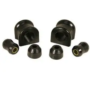 Rugged Ridge 1-1111BL Front Swaybar Bushing Kit; Black; 30.5mm; 97-06 Jeep Wrangler