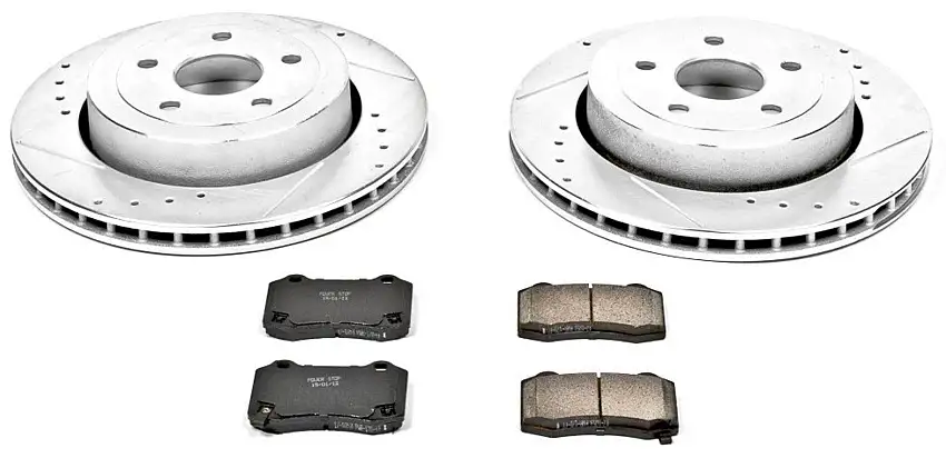 Power Stop Front Z23 Evolution Sport Performance 1-Click Brake Kit for 07-13 Jeep Compass & Patriot MK K3032