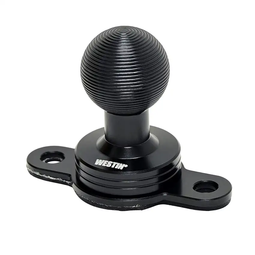 Westin Automotive 10-21005 AMPS Compatible 2 Hole 20mm Ball Mount 3