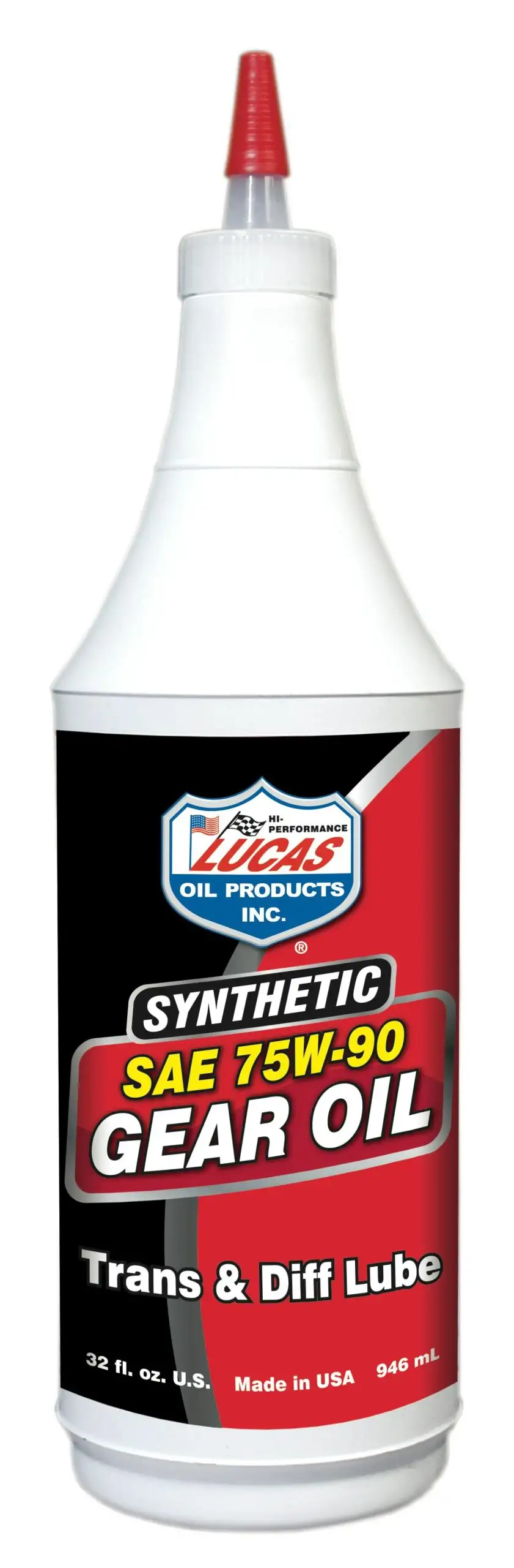 Lucas Oil 10047 Synthetic SAE 75W-90 Trans & Diff Lube