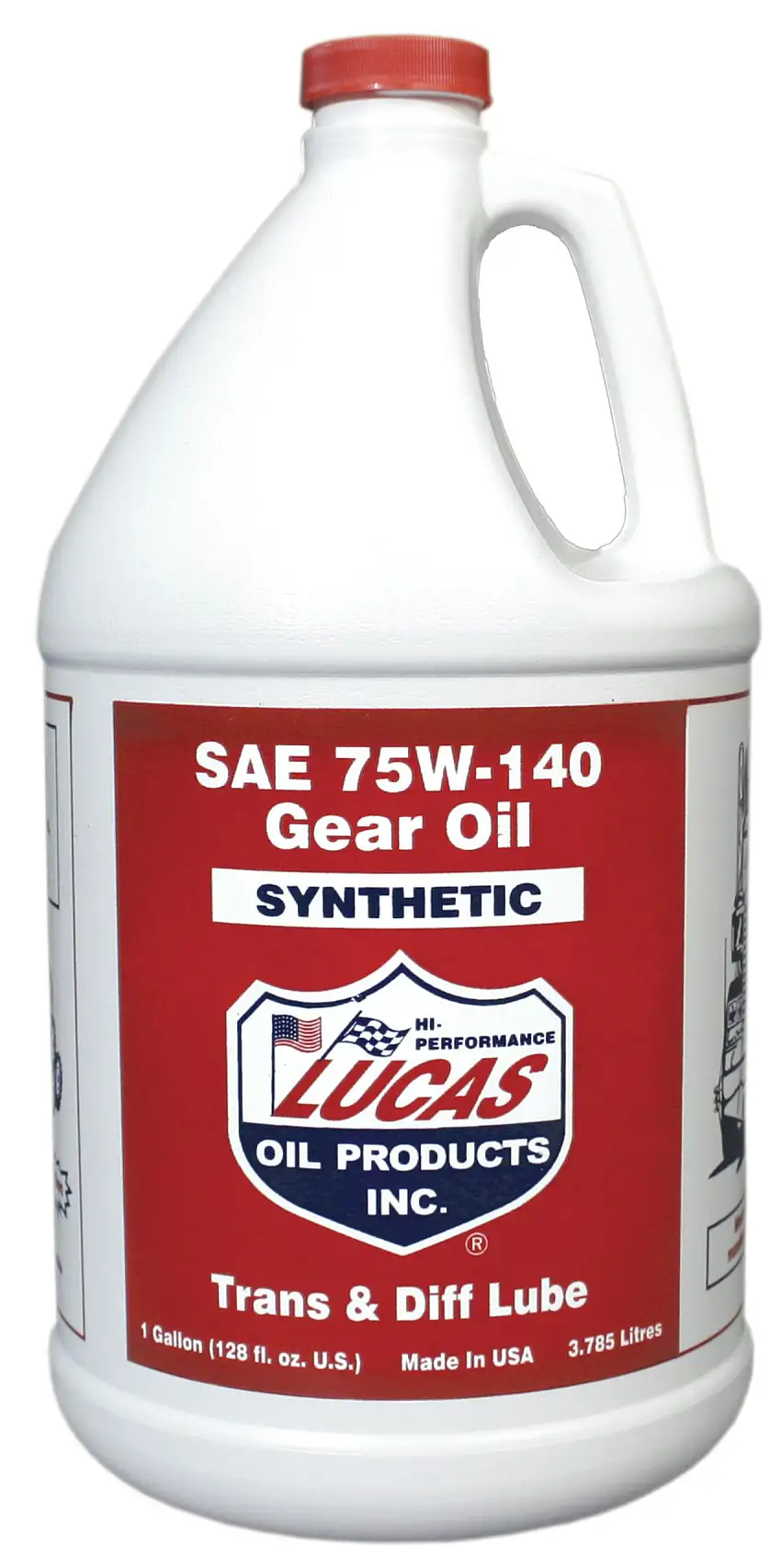 Lucas Oil 10122 Synthetic SAE 75W-140 Trans & Diff Lube